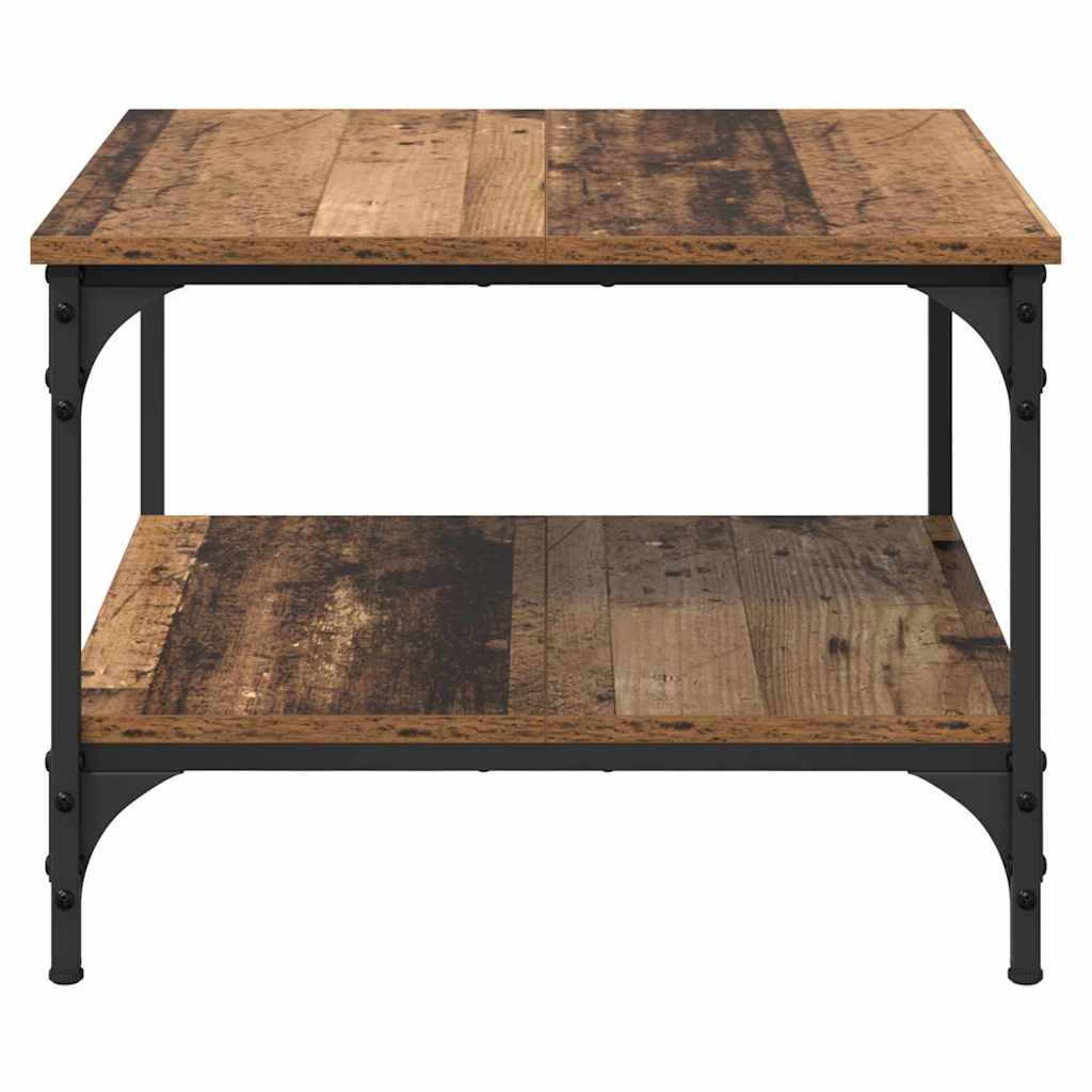 Kava Stol Staro drvo 55 x 55 x 40 cm Konstruirano drvo