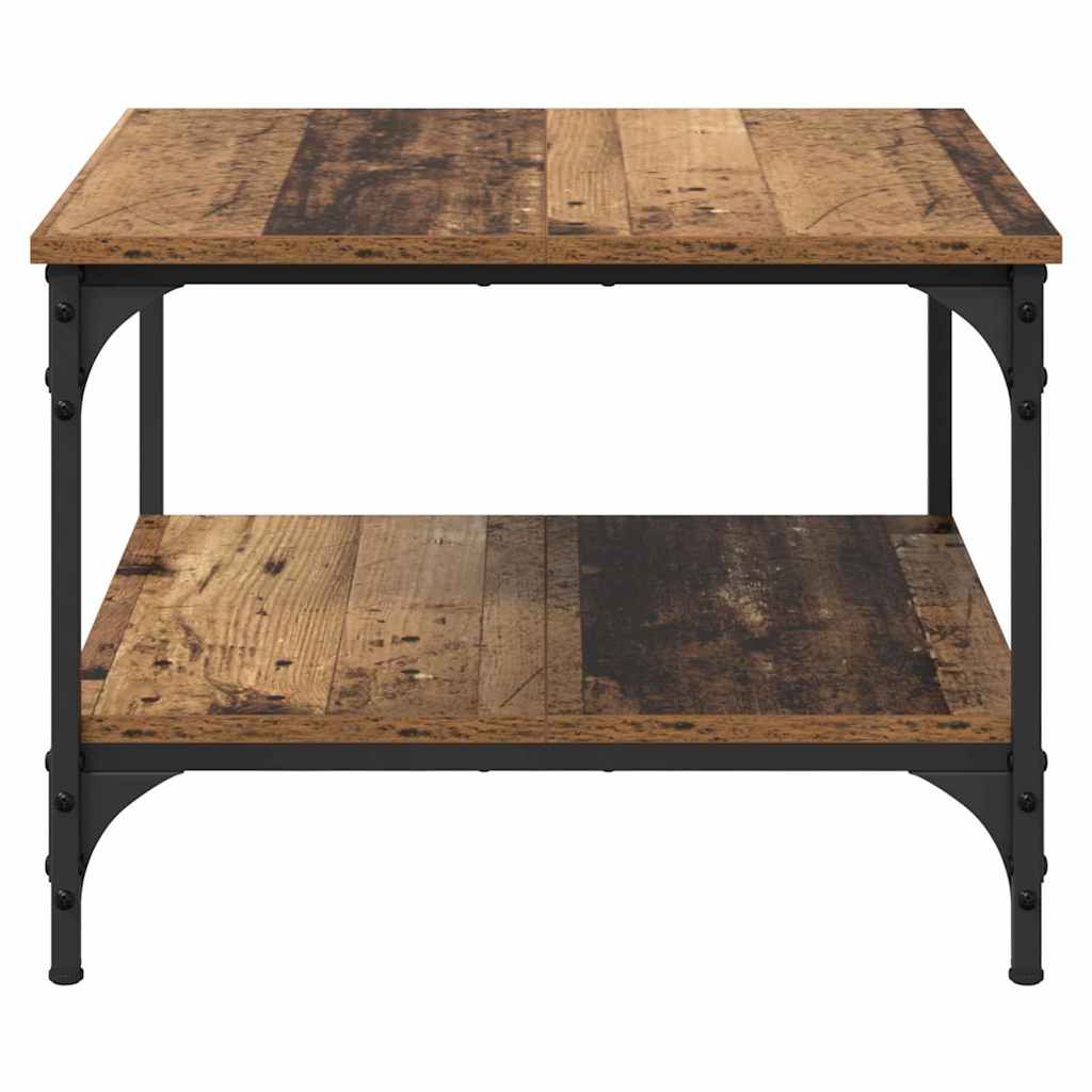 Kava Stol Staro drvo 55 x 55 x 40 cm Konstruirano drvo