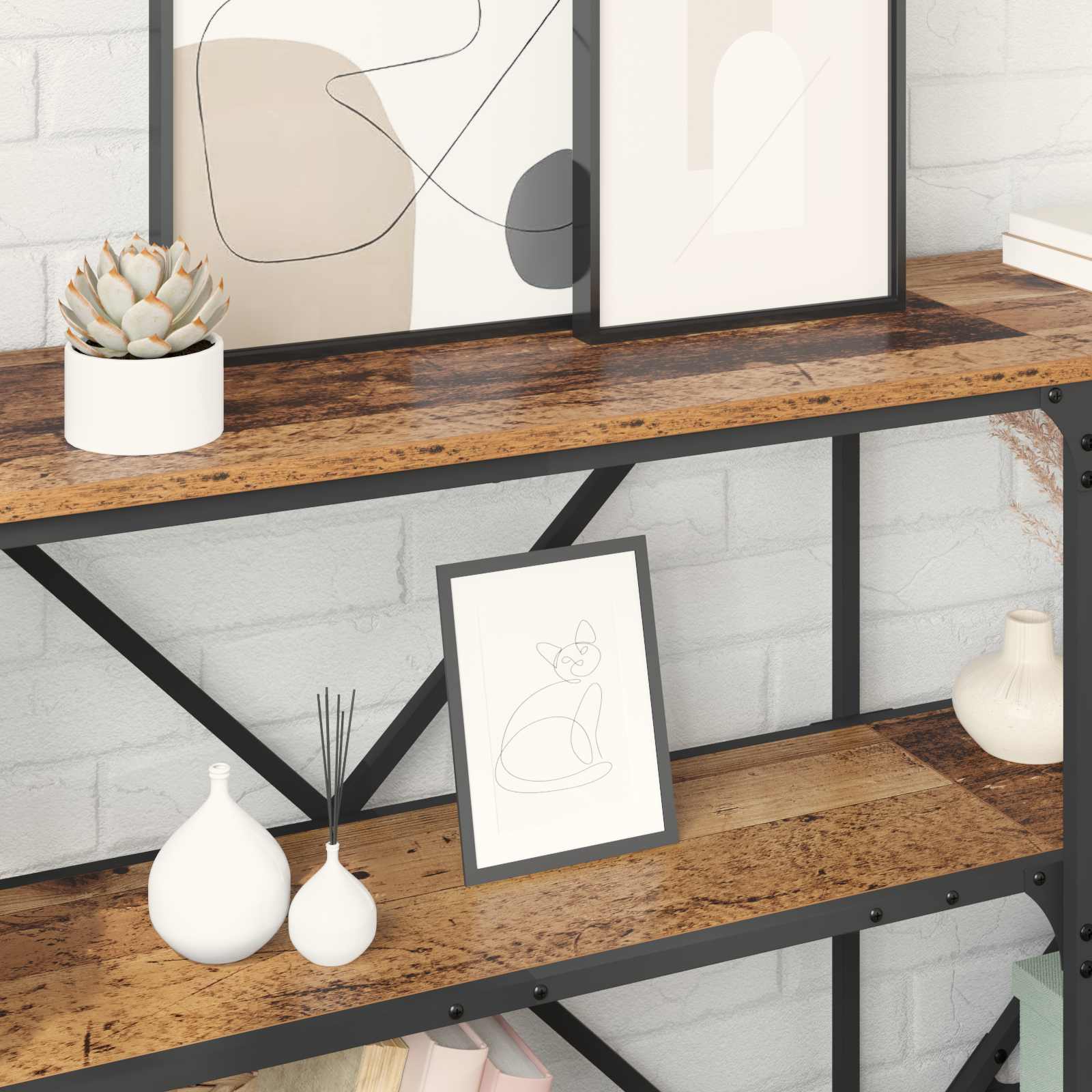 Konzolna stolica Staro drvo 160 x 30 x 75 cm Konstruirano drvo
