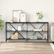 Konzolna stolica Crni hrast 160 x 30 x 75 cm Konstruirano drvo