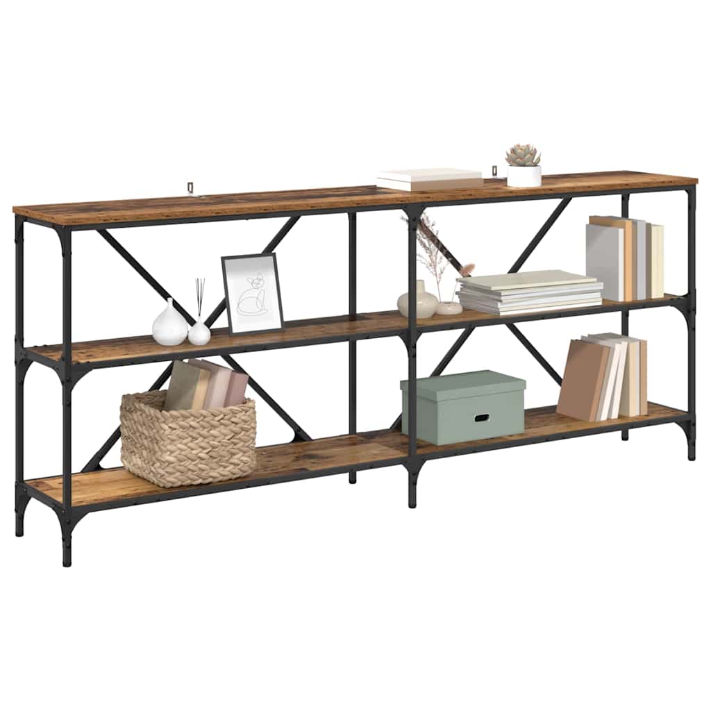 Konzolna stolica Staro drvo 180 x 30 x 75 cm Konstruirano drvo