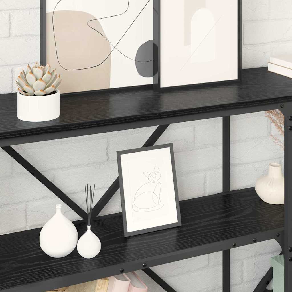 Konzolna stolica Crni hrast 180 x 30 x 75 cm Konstruirano drvo