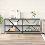 Konzolna stolica Crni hrast 180 x 30 x 75 cm Konstruirano drvo