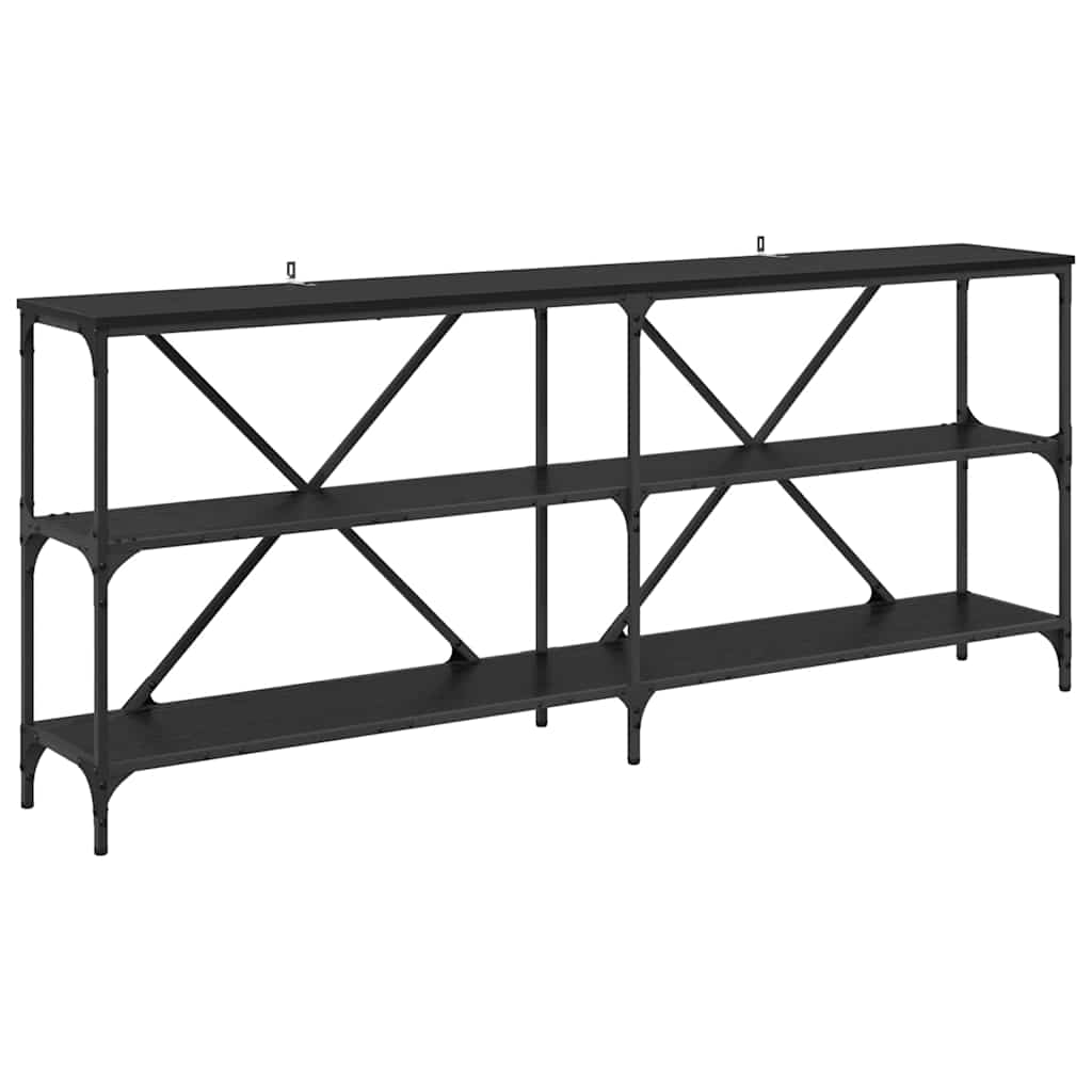 Konzolna stolica Crni hrast 180 x 30 x 75 cm Konstruirano drvo