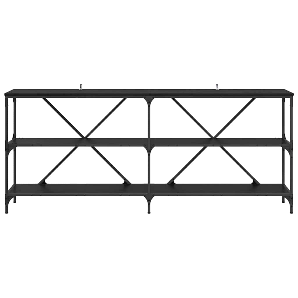 Konzolna stolica Crni hrast 180 x 30 x 75 cm Konstruirano drvo