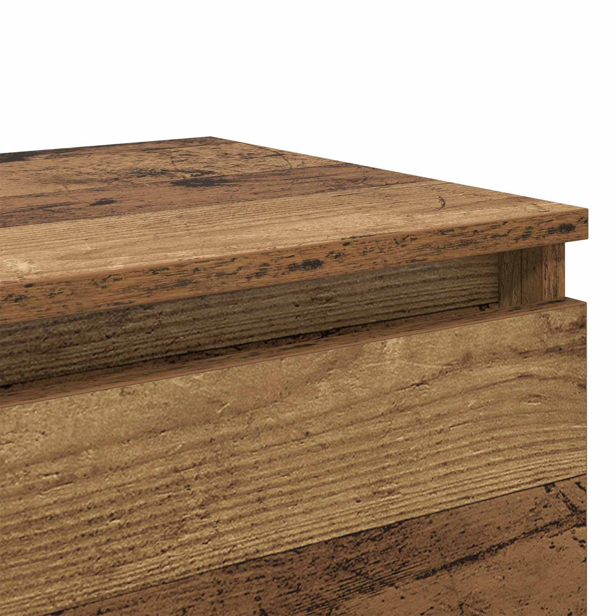 Noćni ormar 2 pcs Staro drvo 40 x 35 x 50 cm Konstruirano drvo