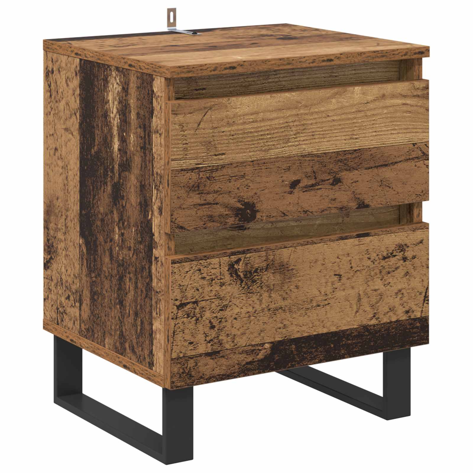 Noćni ormar 2 pcs Staro drvo 40 x 35 x 50 cm Konstruirano drvo