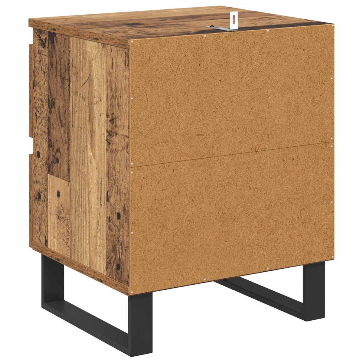 Noćni ormar 2 pcs Staro drvo 40 x 35 x 50 cm Konstruirano drvo