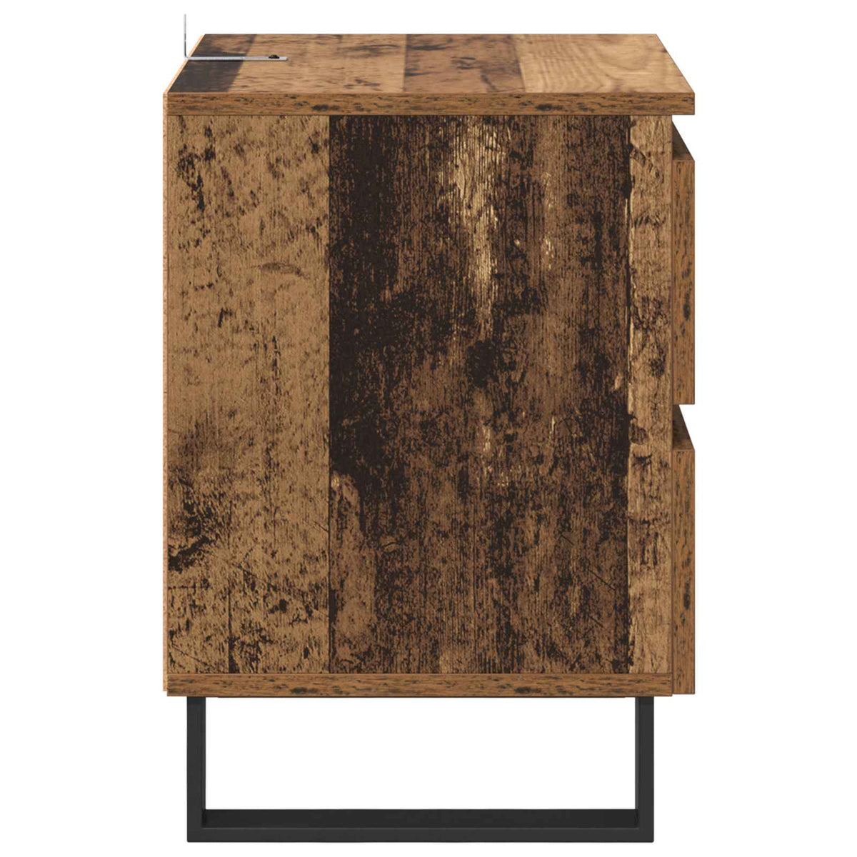 Noćni ormar 2 pcs Staro drvo 40 x 35 x 50 cm Konstruirano drvo