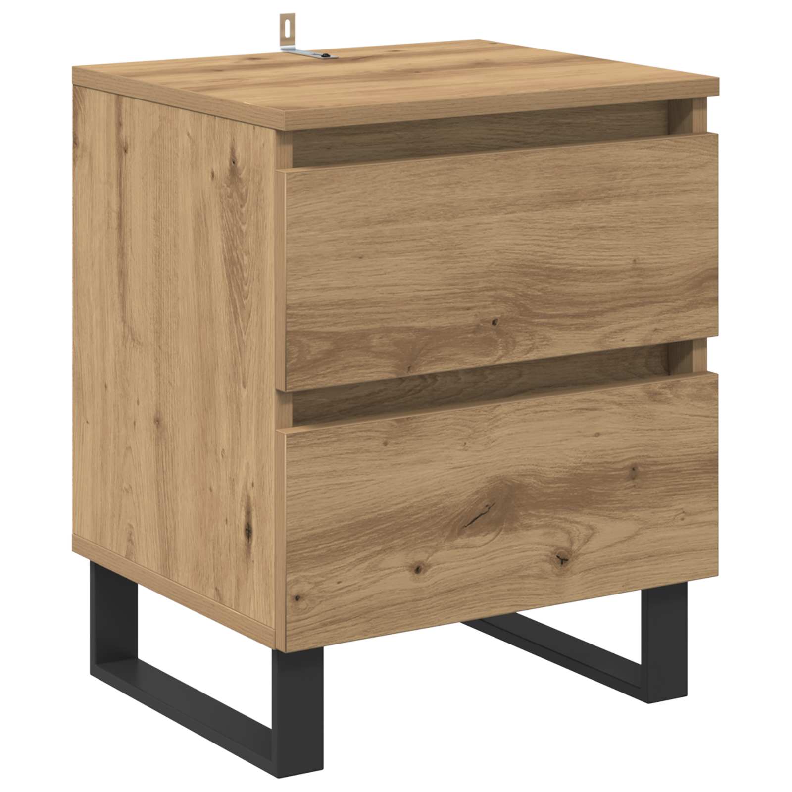 Noćni ormar s ladicama 2 pcs Umjetnički hrast 40 x 35 x 50 cm