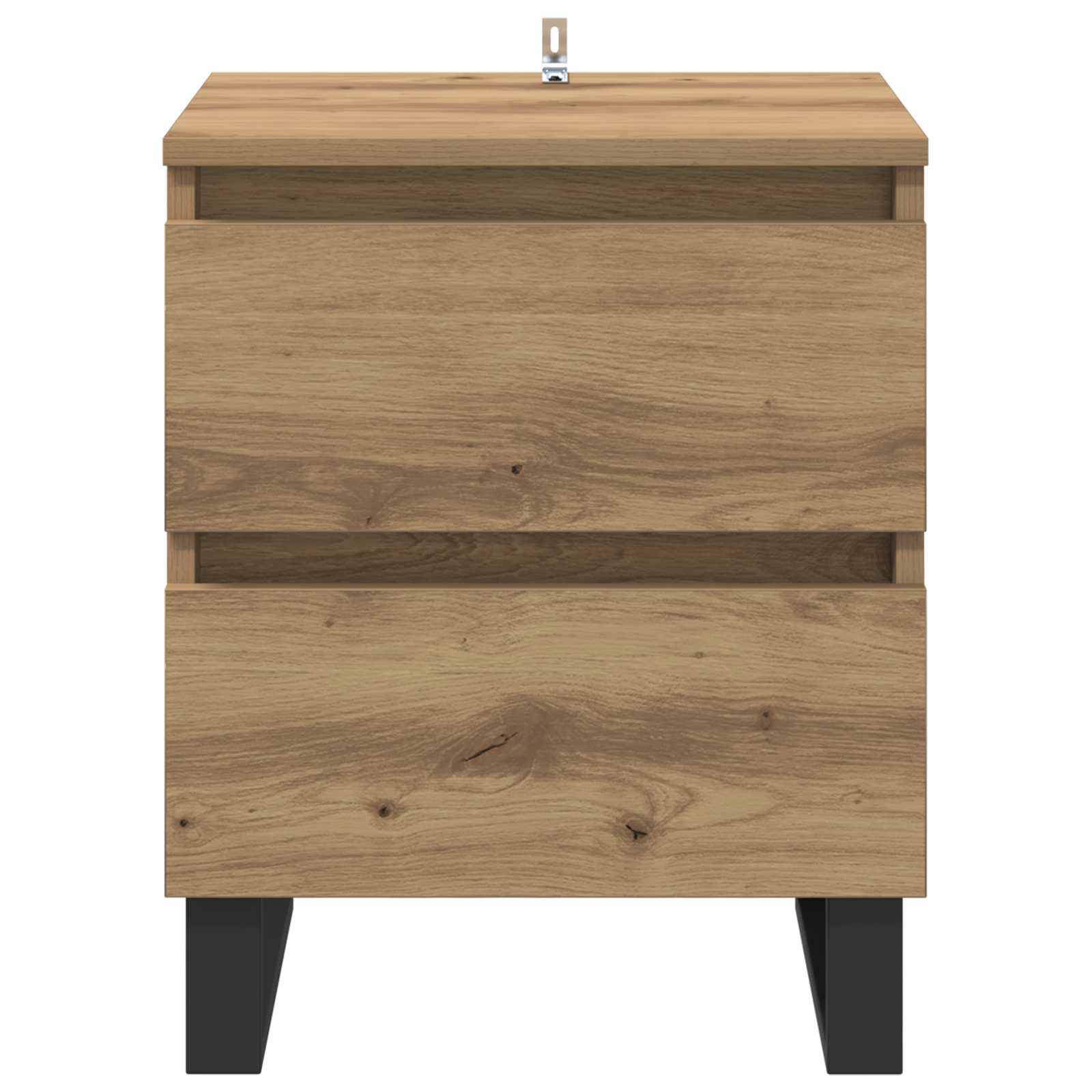 Noćni ormar s ladicama 2 pcs Umjetnički hrast 40 x 35 x 50 cm