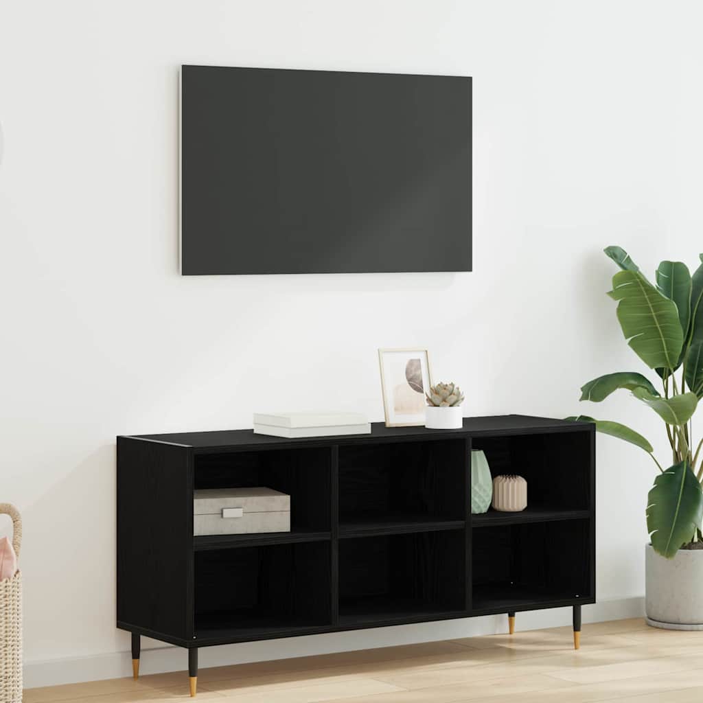 TV ormar Crni hrast 103,5 x 30 x 50 cm Konstruirano drvo