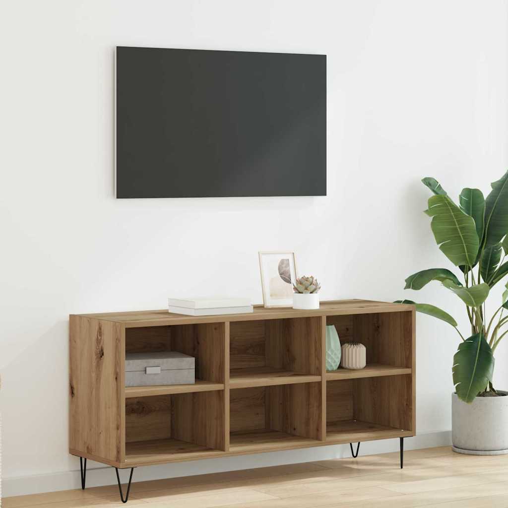 TV ormar Umjetnički hrast 103,5 x 30 x 50 cm Konstruirano drvo