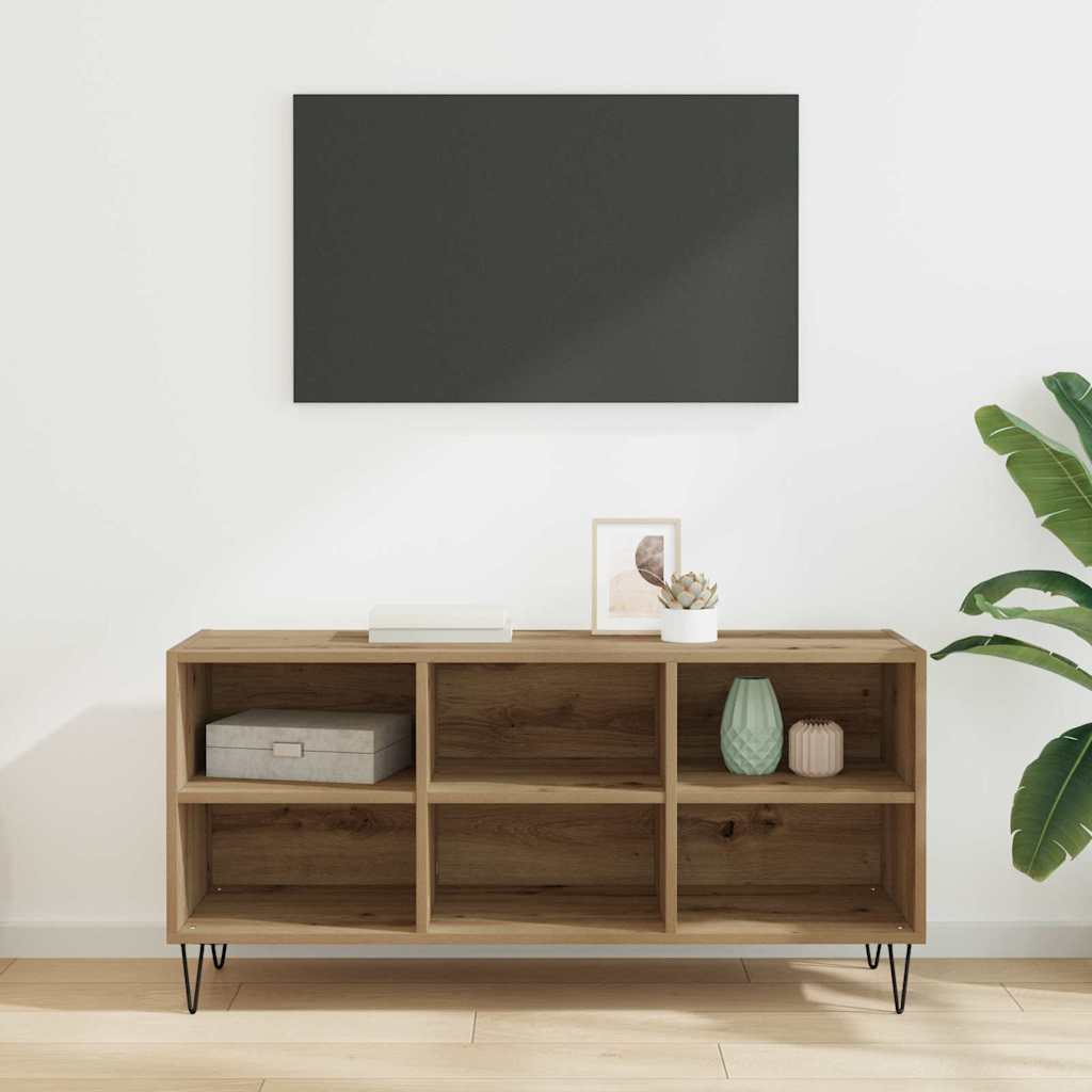 TV ormar Umjetnički hrast 103,5 x 30 x 50 cm Konstruirano drvo