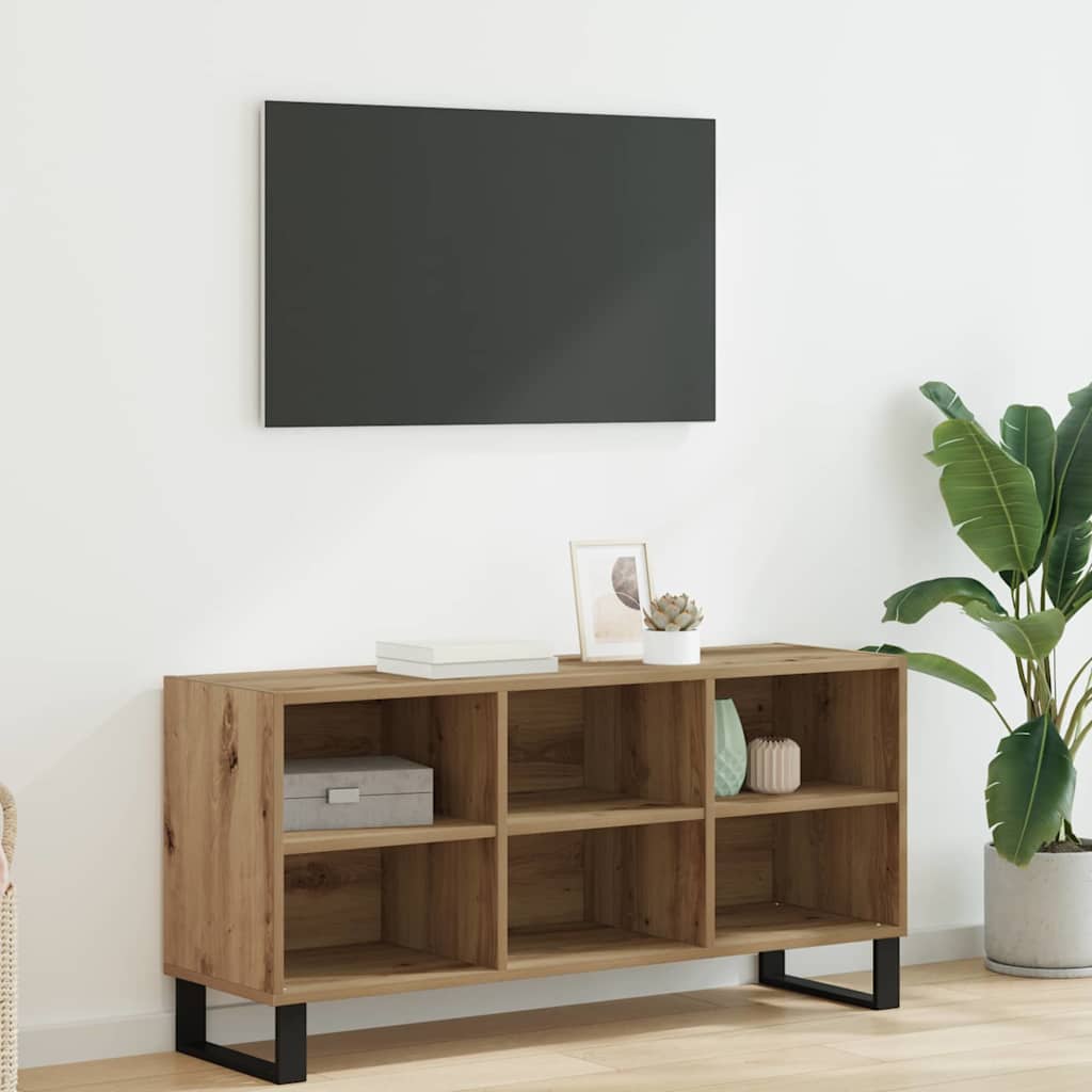 TV ormar Umjetnički hrast 103,5 x 30 x 50 cm Konstruirano drvo