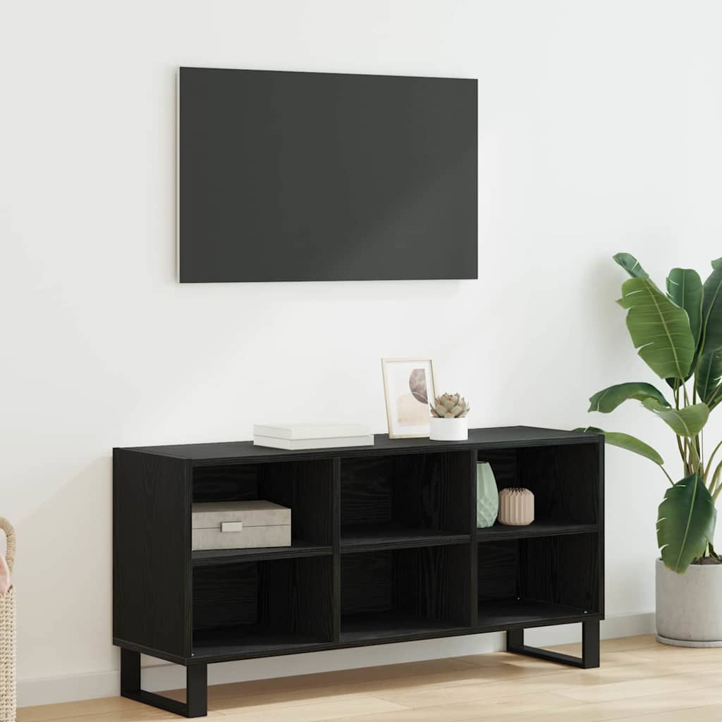 TV ormar Crni hrast 103,5 x 30 x 50 cm Konstruirano drvo