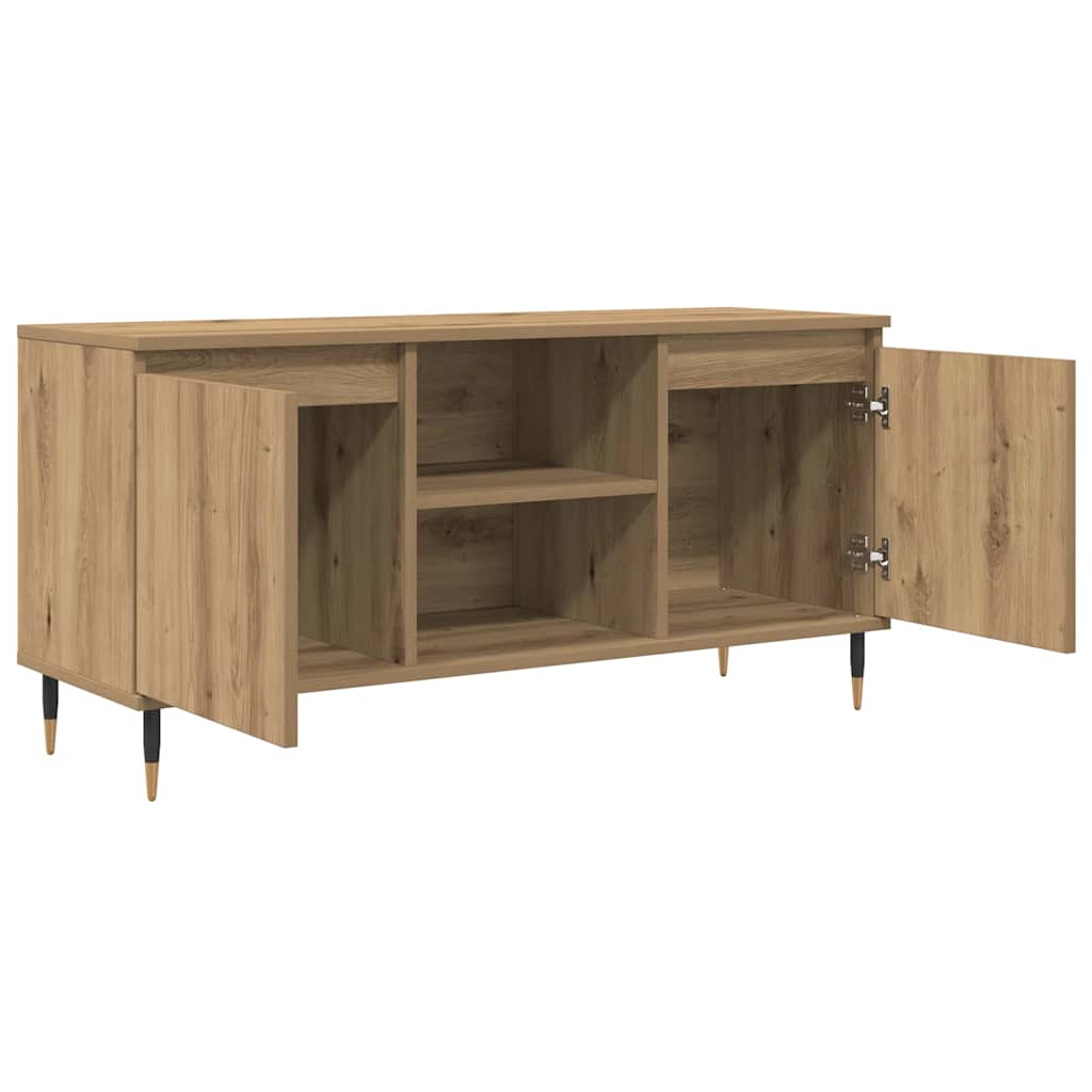 TV ormar Umjetnički hrast 104 x 35 x 50 cm Konstruirano drvo