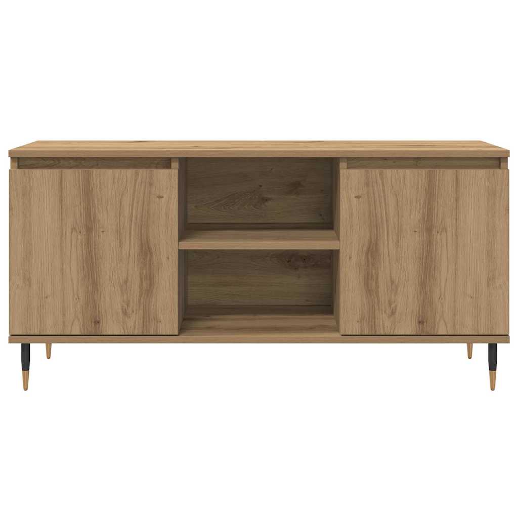 TV ormar Umjetnički hrast 104 x 35 x 50 cm Konstruirano drvo