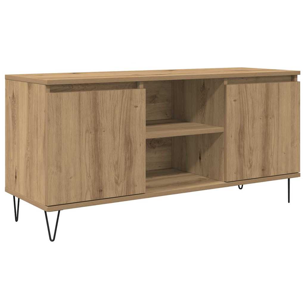 TV ormar Umjetnički hrast 104 x 35 x 50 cm Konstruirano drvo