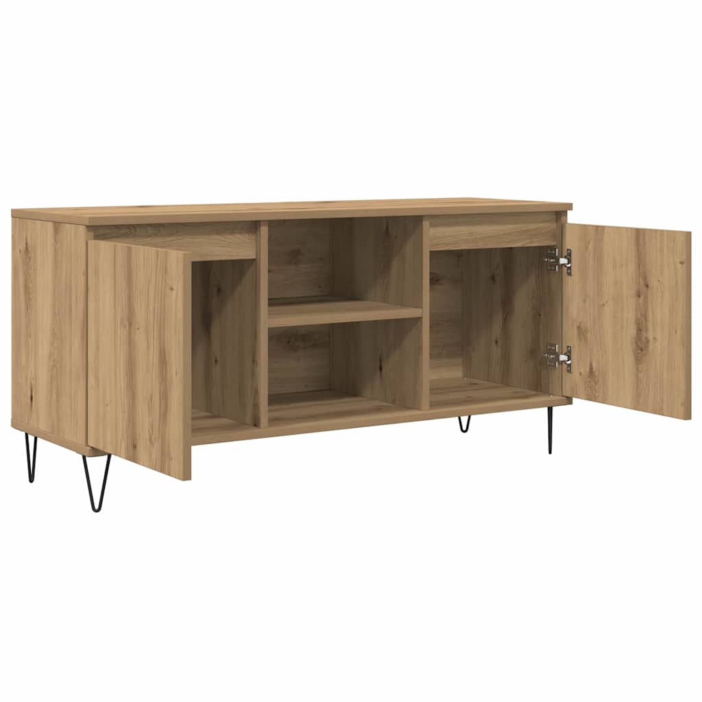 TV ormar Umjetnički hrast 104 x 35 x 50 cm Konstruirano drvo