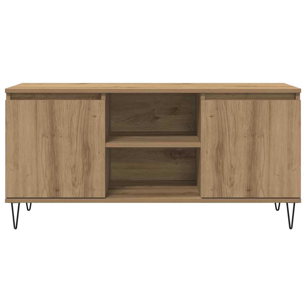 TV ormar Umjetnički hrast 104 x 35 x 50 cm Konstruirano drvo