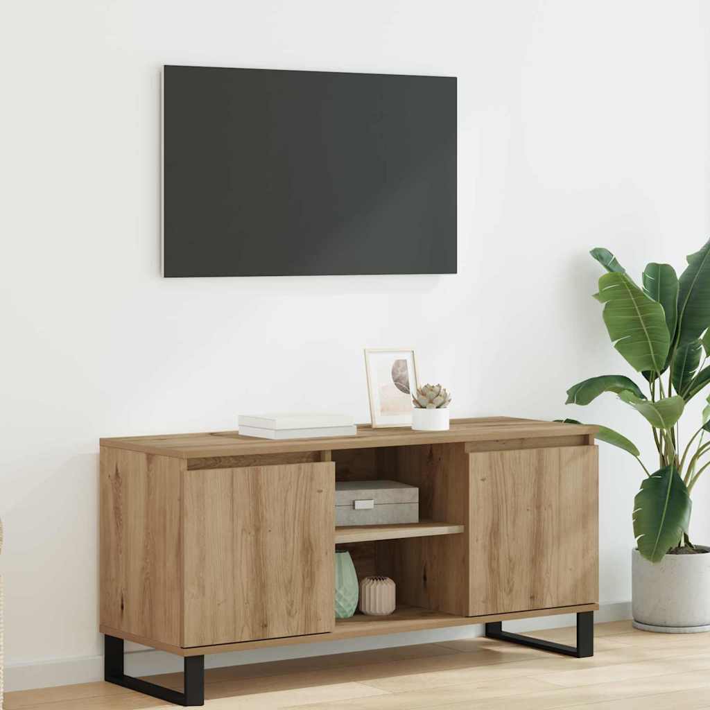 TV ormar 104 x 35 x 50 cm Umjetnički hrast Konstruirano drvo