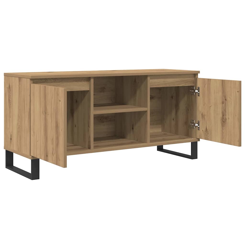TV ormar Umjetnički hrast 104 x 35 x 50 cm Konstruirano drvo