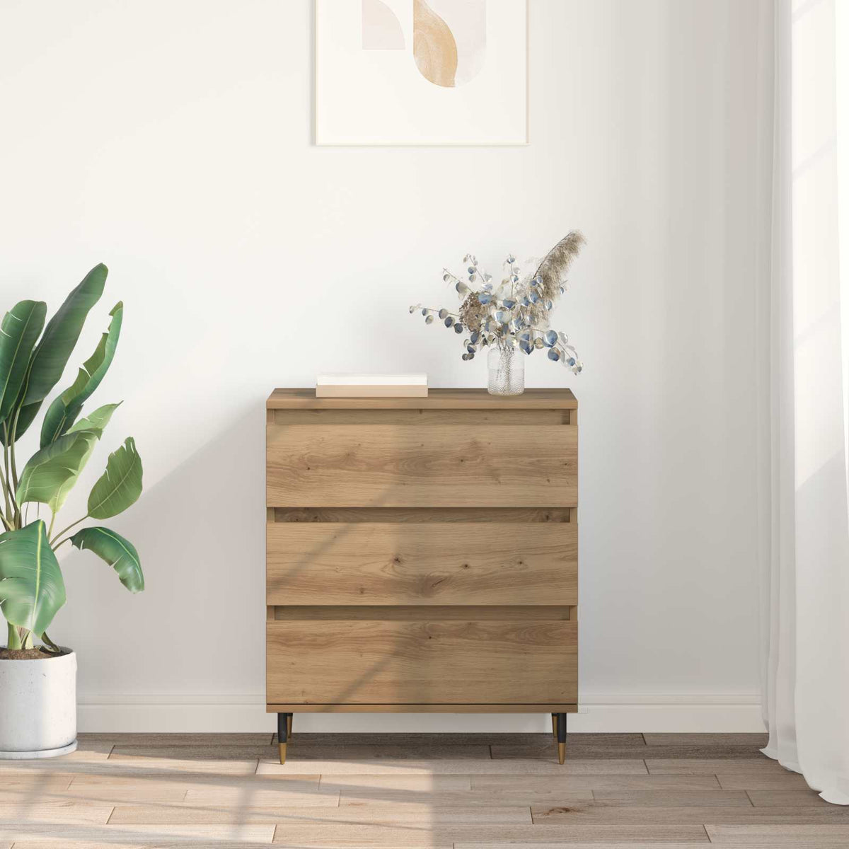 Kreveta Umjetnički hrast 60 x 35 x 70 cm Konstruirano drvo
