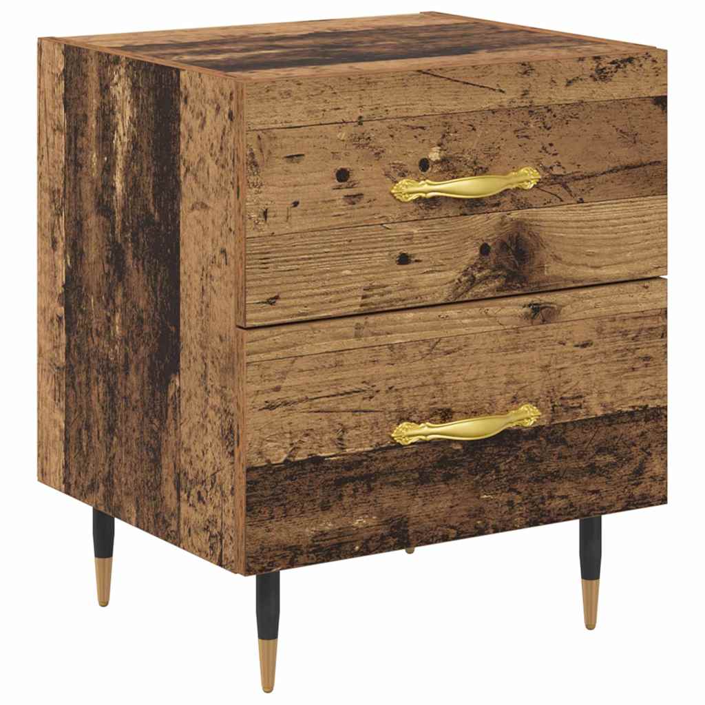 Noćni ormar Staro drvo 40 x 35 x 47,5 cm Konstruirano drvo
