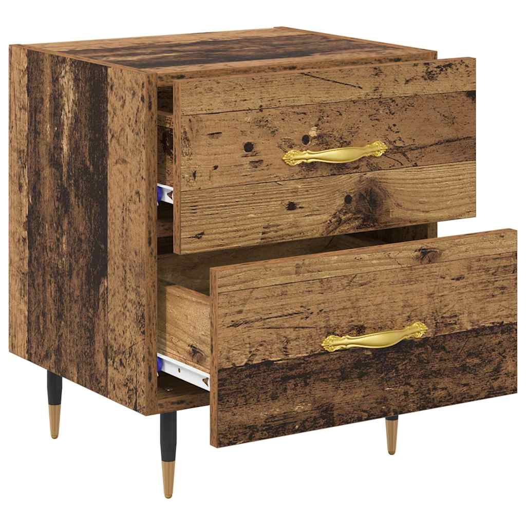 Noćni ormar Staro drvo 40 x 35 x 47,5 cm Konstruirano drvo