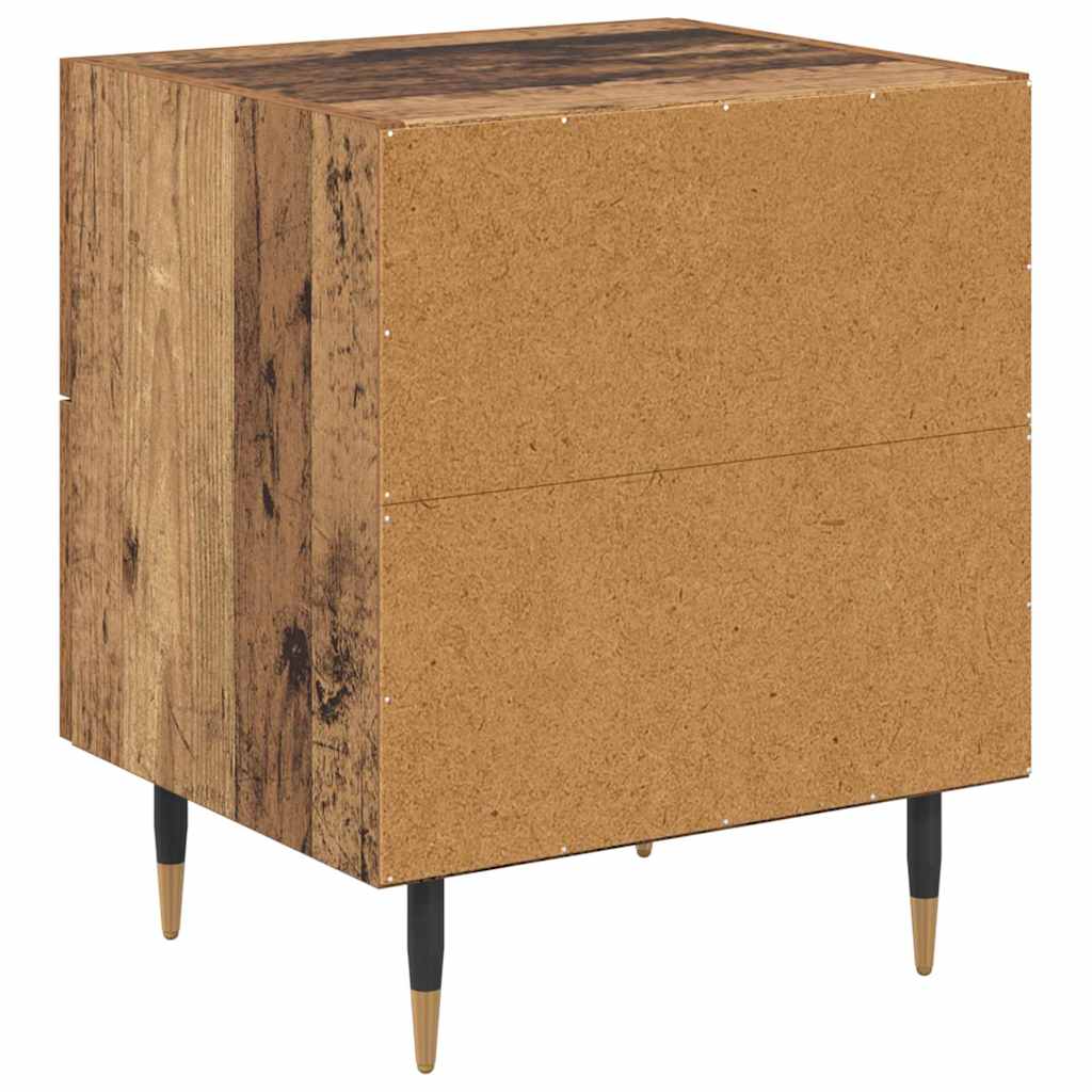 Noćni ormar Staro drvo 40 x 35 x 47,5 cm Konstruirano drvo