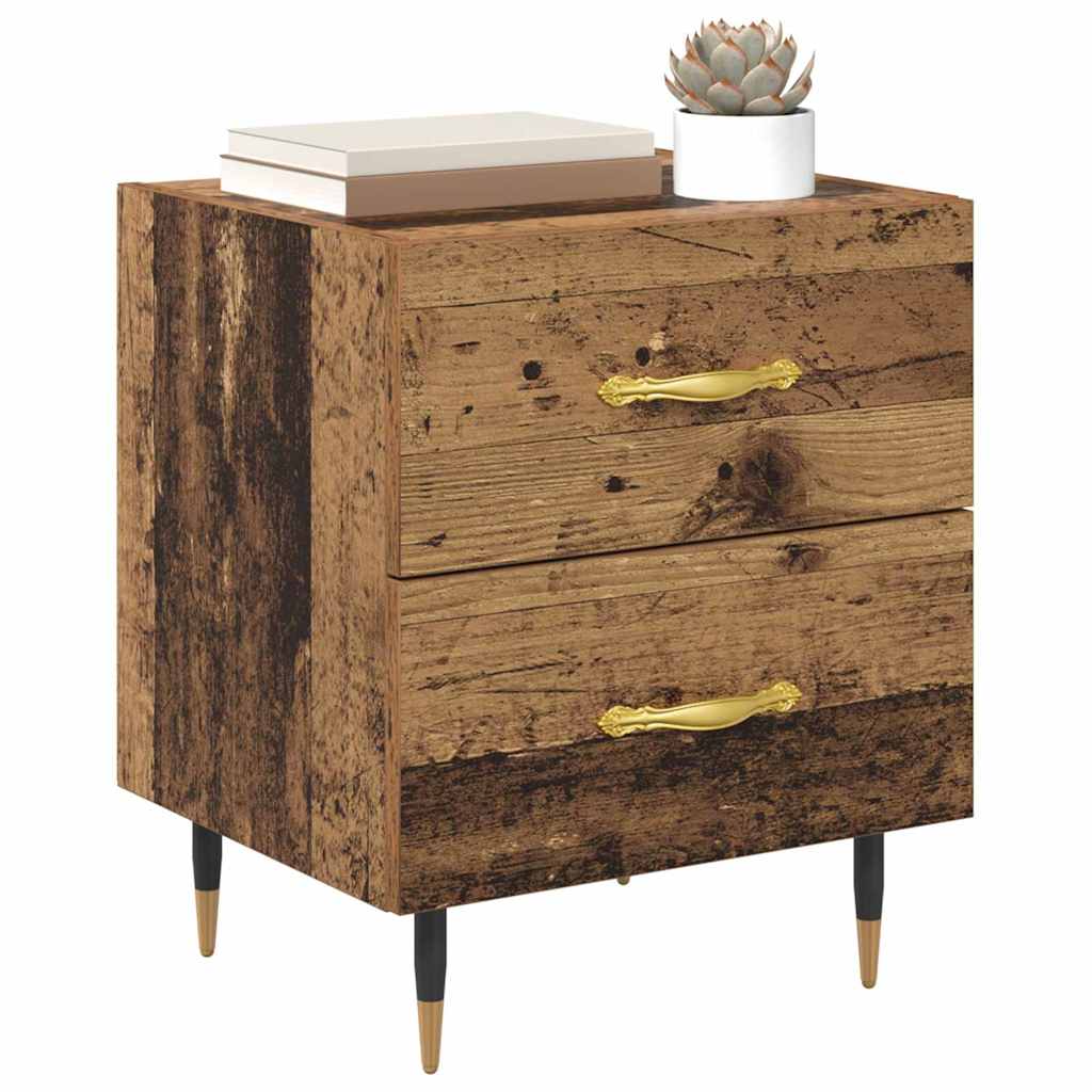 Noćni ormar Staro drvo 40 x 35 x 47,5 cm Konstruirano drvo