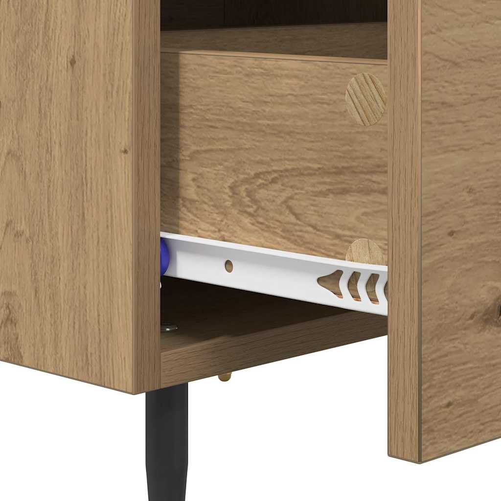 Noćni ormar s ladicama 2 pcs Umjetnički hrast 40 x 35 x 47,5 cm