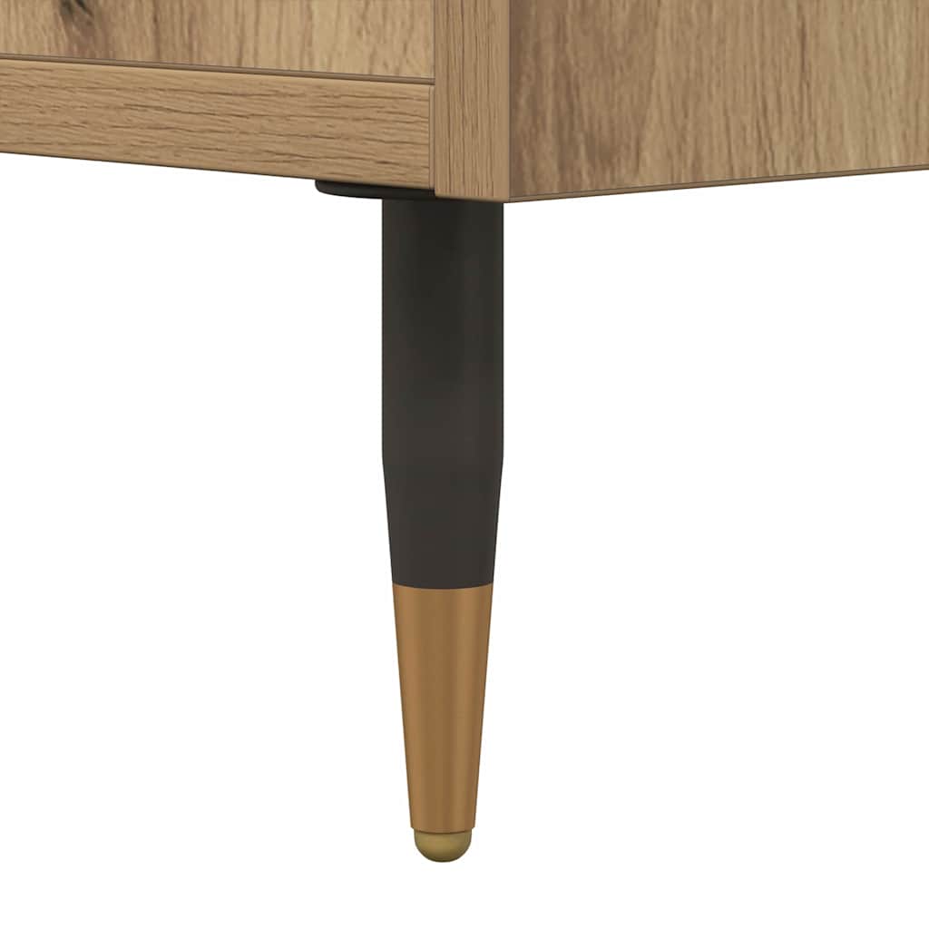Noćni ormar s ladicama 2 pcs Umjetnički hrast 40 x 35 x 47,5 cm