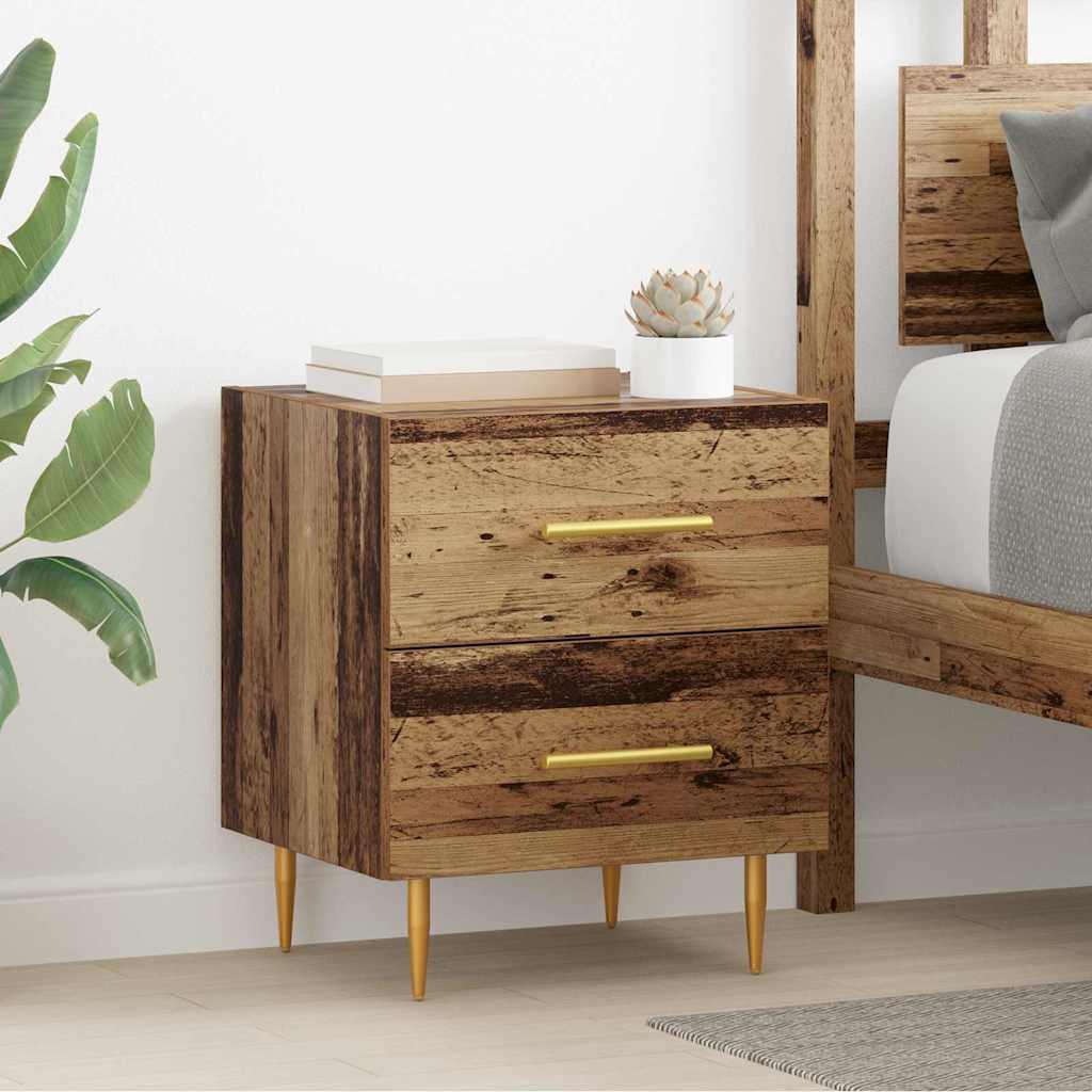 Noćni ormar Staro drvo 40 x 35 x 47,5 cm Konstruirano drvo