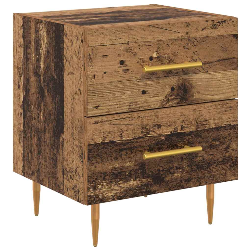 Noćni ormar Staro drvo 40 x 35 x 47,5 cm Konstruirano drvo