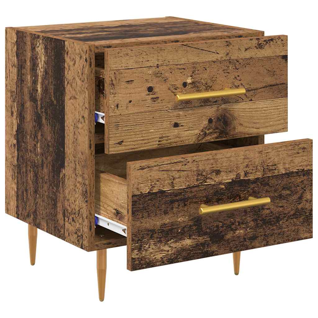 Noćni ormar Staro drvo 40 x 35 x 47,5 cm Konstruirano drvo