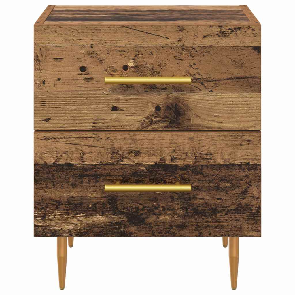 Noćni ormar Staro drvo 40 x 35 x 47,5 cm Konstruirano drvo