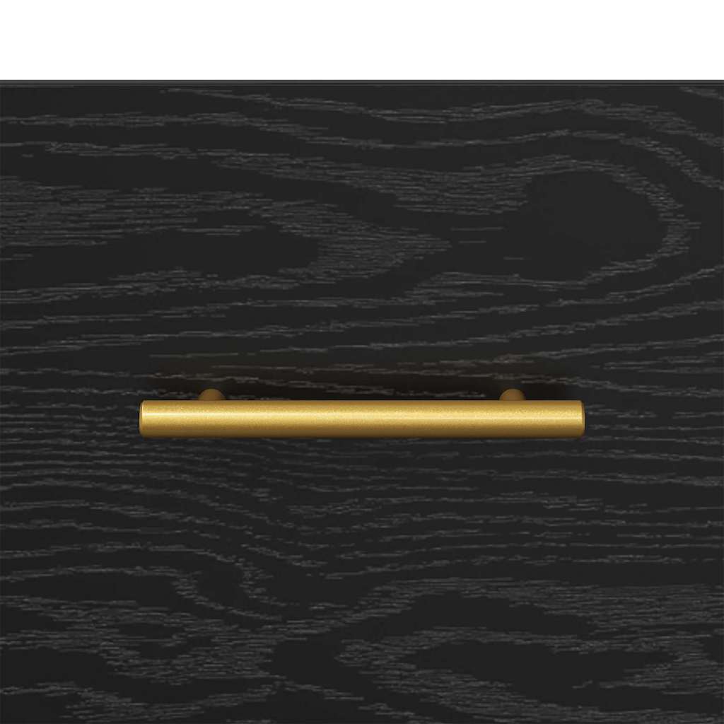 Noćni ormar s ladicama 2 pcs Crni hrast 40 x 35 x 47,5 cm