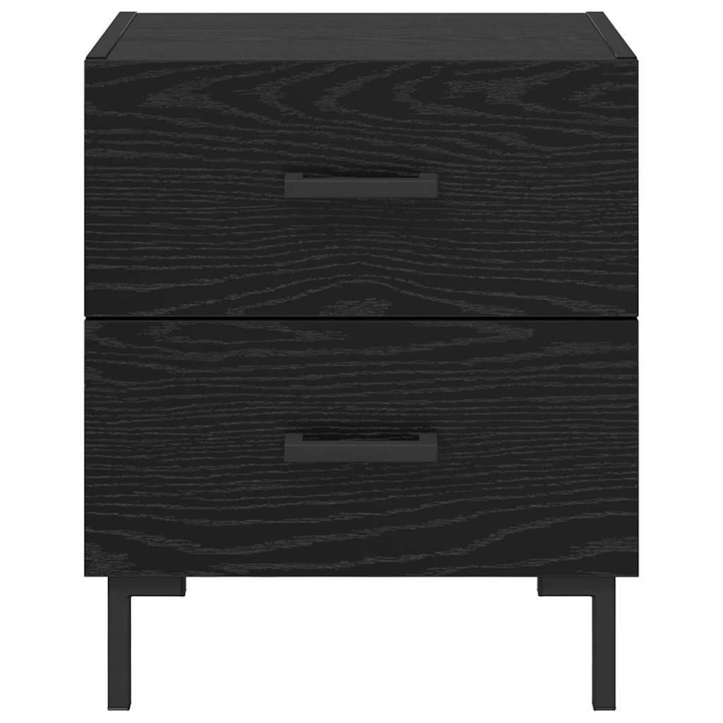 Noćni ormar Crni hrast 40 x 35 x 47,5 cm Konstruirano drvo