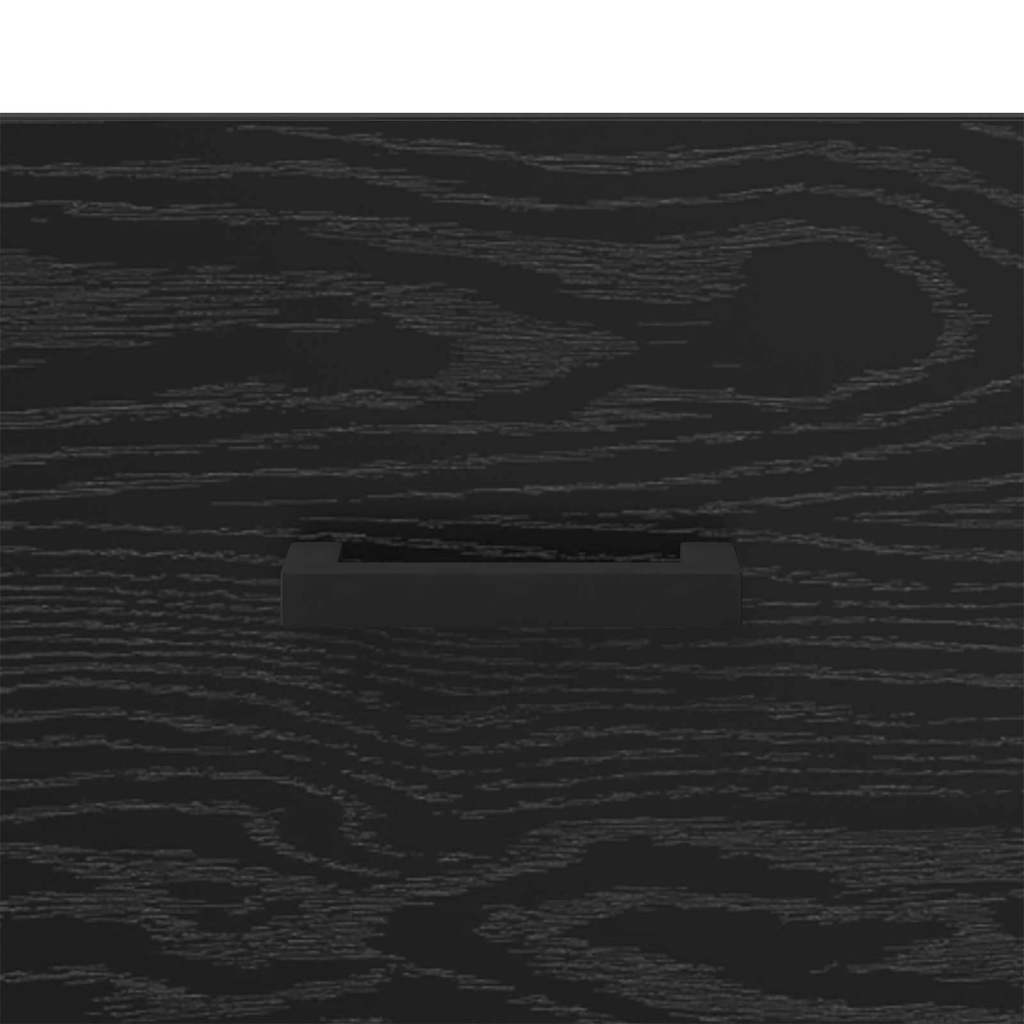 Noćni ormar s ladicama 2 pcs Crni hrast 40 x 35 x 47,5 cm
