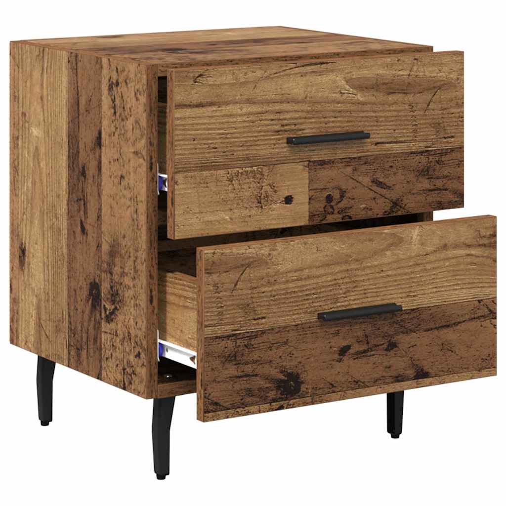 Noćni ormar Staro drvo 40 x 35 x 47,5 cm Konstruirano drvo