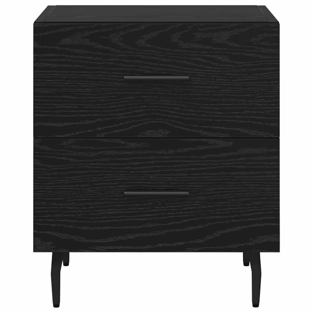 Noćni ormar Crni hrast 40 x 35 x 47,5 cm Konstruirano drvo