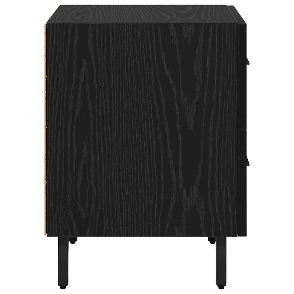 Noćni ormar Crni hrast 40 x 35 x 47,5 cm Konstruirano drvo