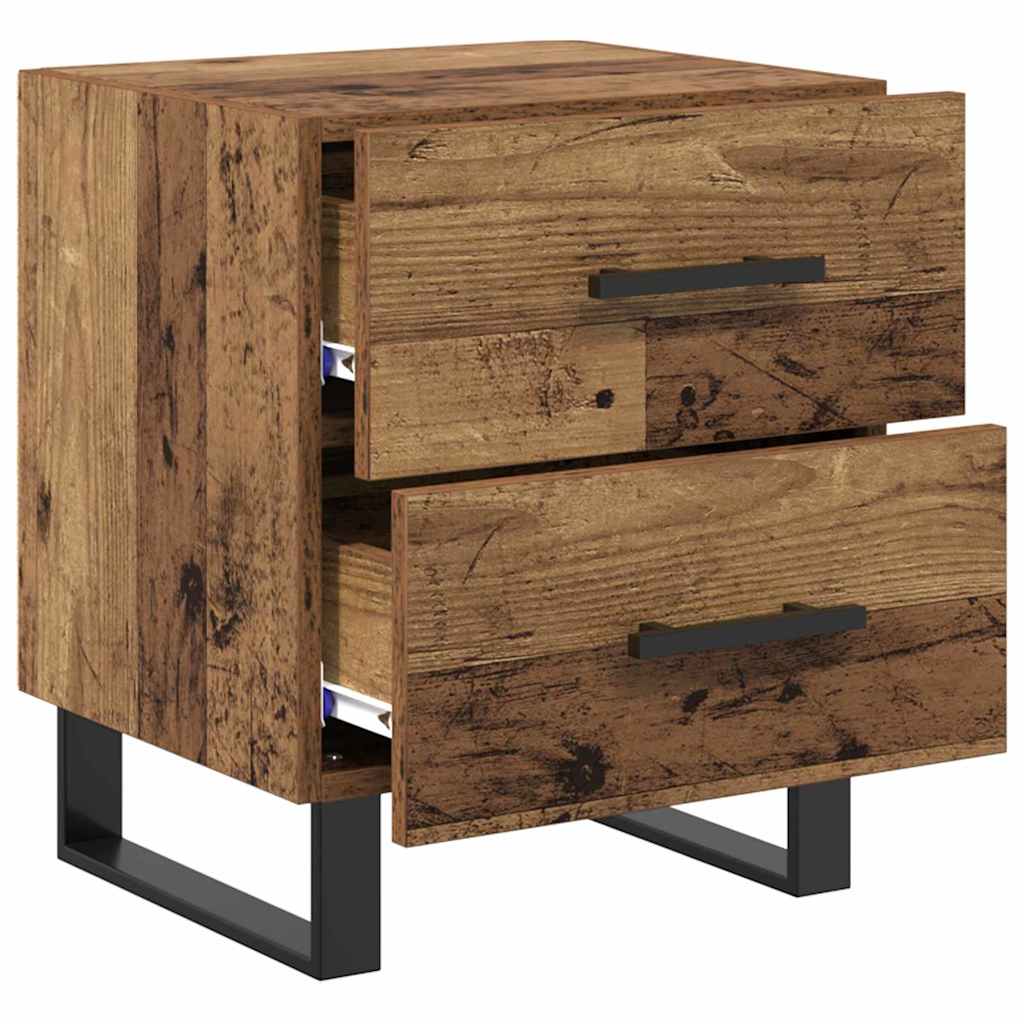 Noćni ormar Staro drvo 40 x 35 x 47,5 cm Konstruirano drvo