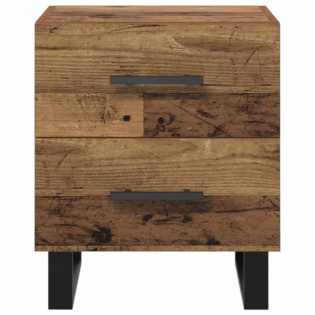 Noćni ormar Staro drvo 40 x 35 x 47,5 cm Konstruirano drvo