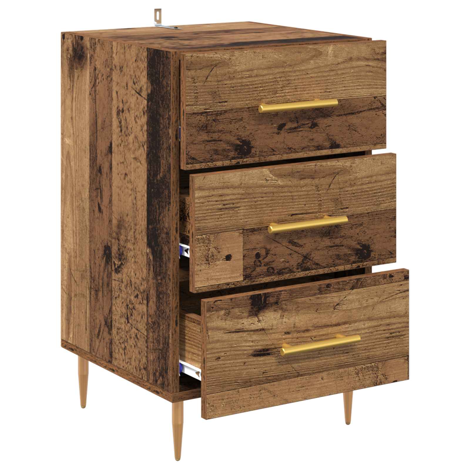 Noćni ormar Staro drvo 40 x 40 x 66 cm Konstruirano drvo