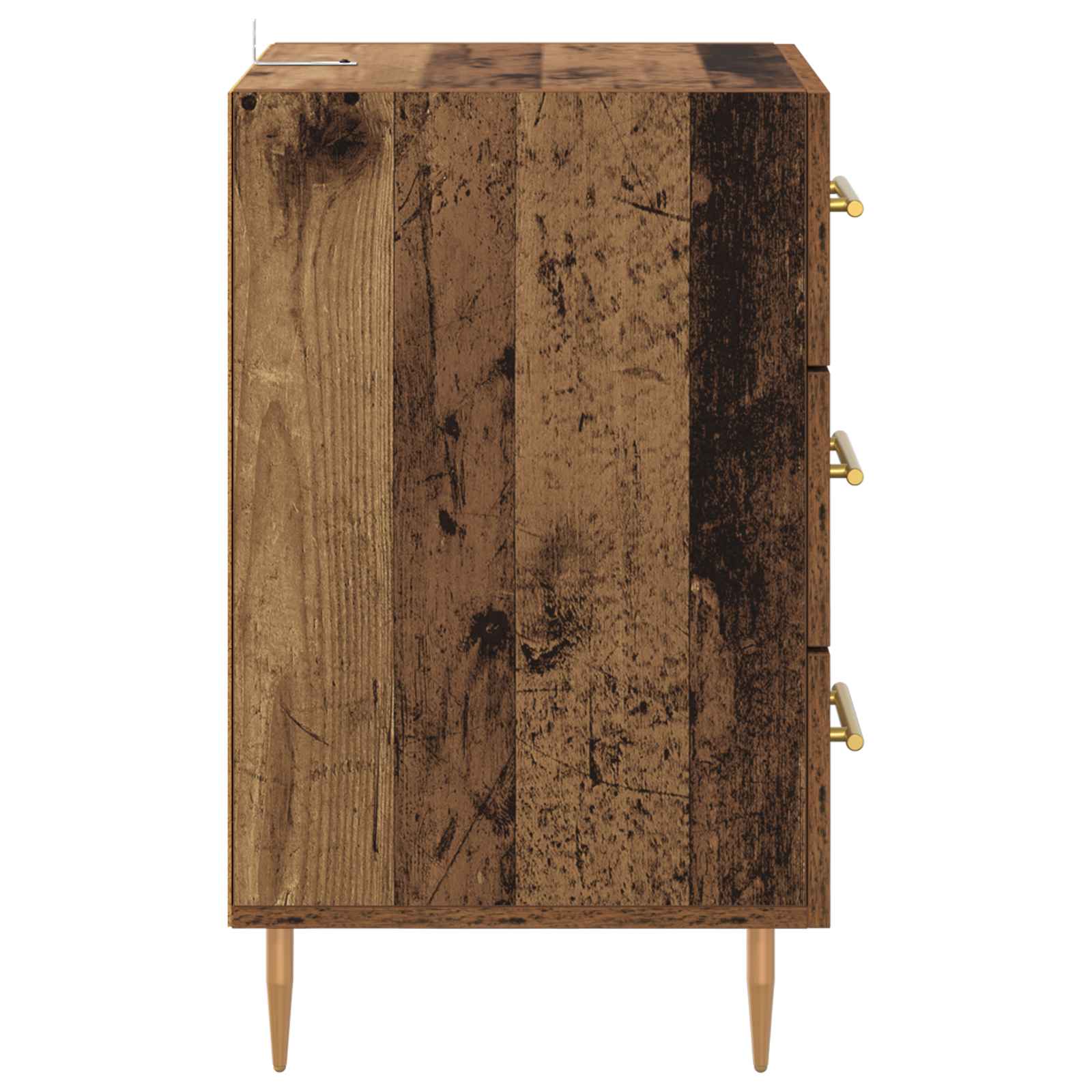 Noćni ormar Staro drvo 40 x 40 x 66 cm Konstruirano drvo