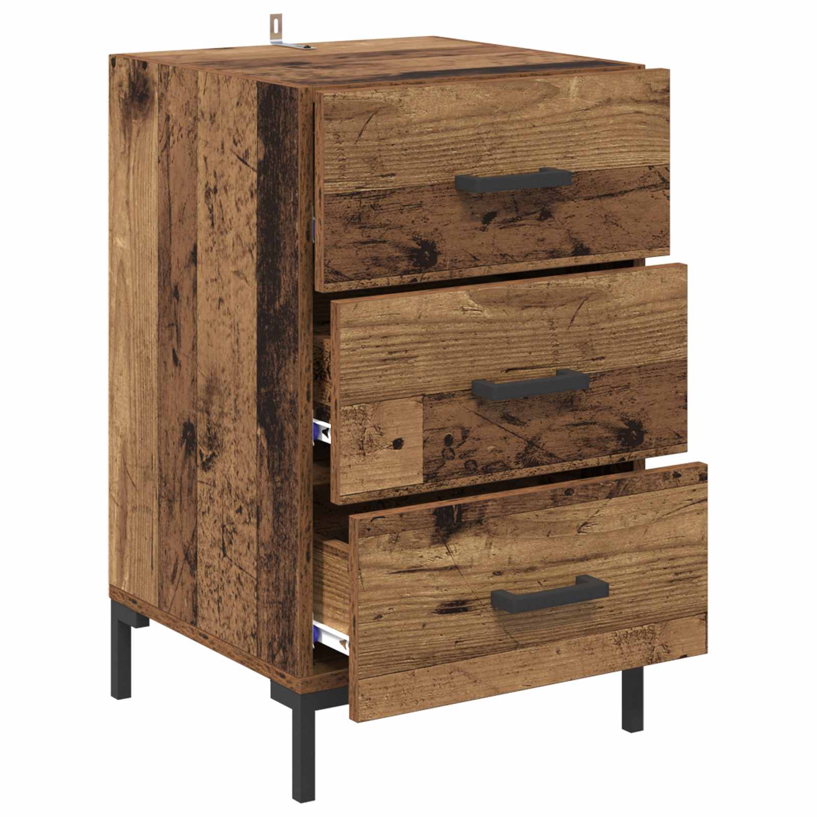 Noćni ormar Staro drvo 40 x 40 x 66 cm Konstruirano drvo