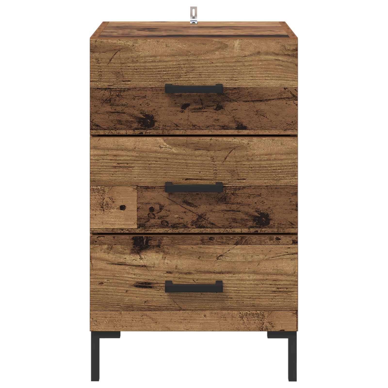 Noćni ormar Staro drvo 40 x 40 x 66 cm Konstruirano drvo